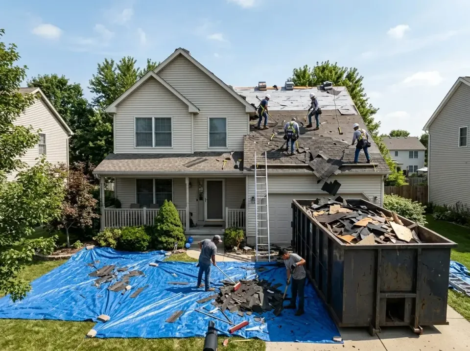 roof-replacement-debris-remova-004 — frequently asked questions, Cheapest Dumpster Rentals in Hoffman Estates, IL